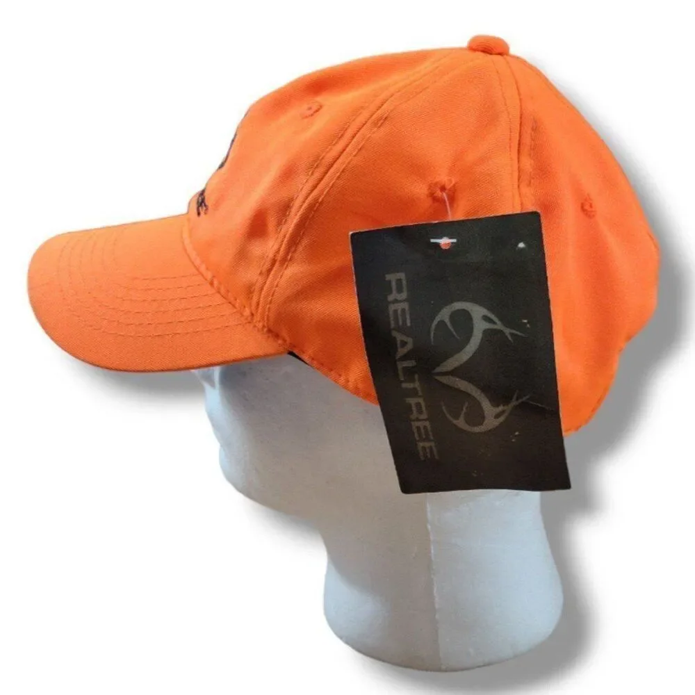 New Real Tree Hat OSFM By Outdoor Cap RealTree Strap Back Hat Hunting Fishing